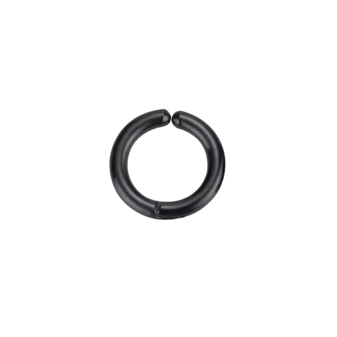 Pressing Hoop (Black Unpierced)
