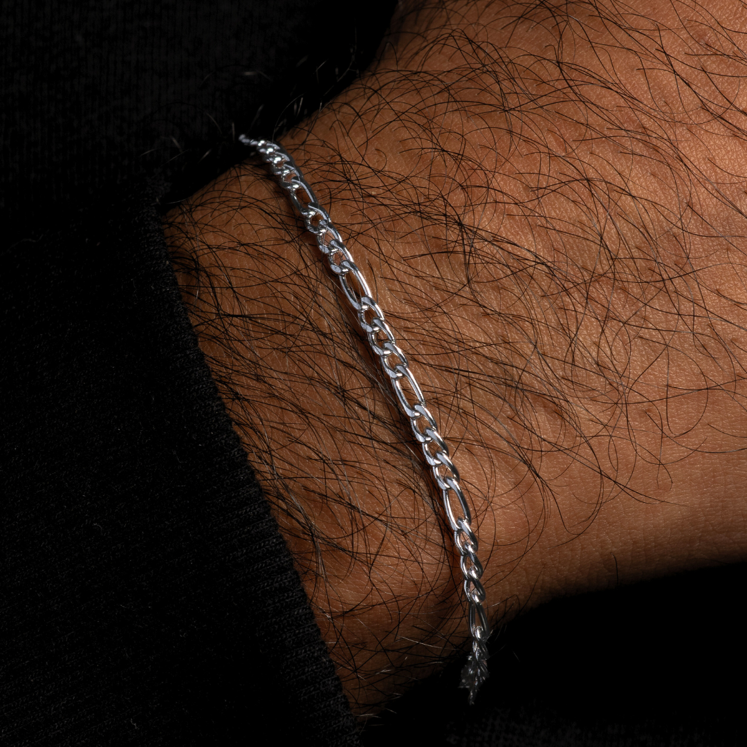 Figaro Bracelet (Silver)
