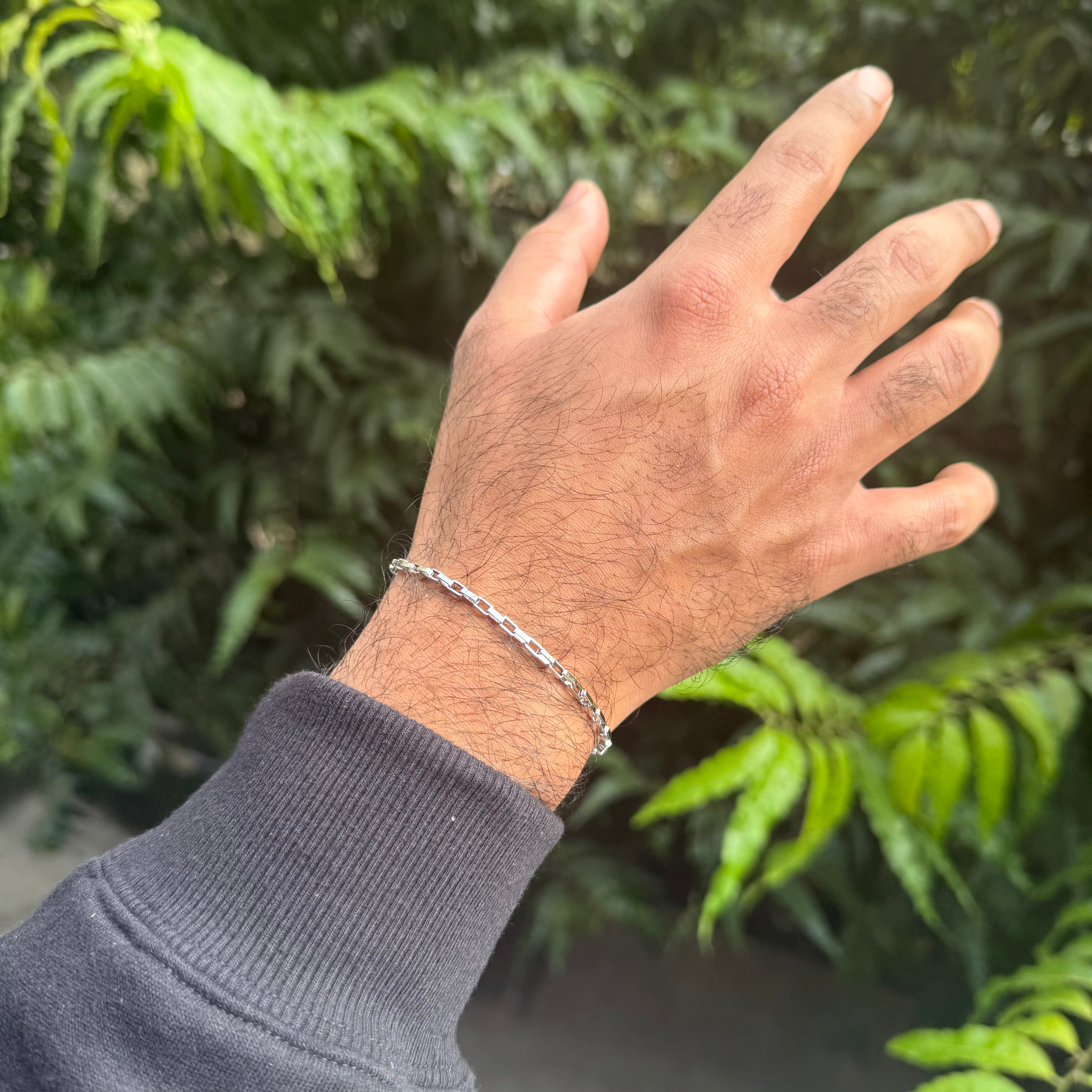 Micro Link Bracelet (Silver)