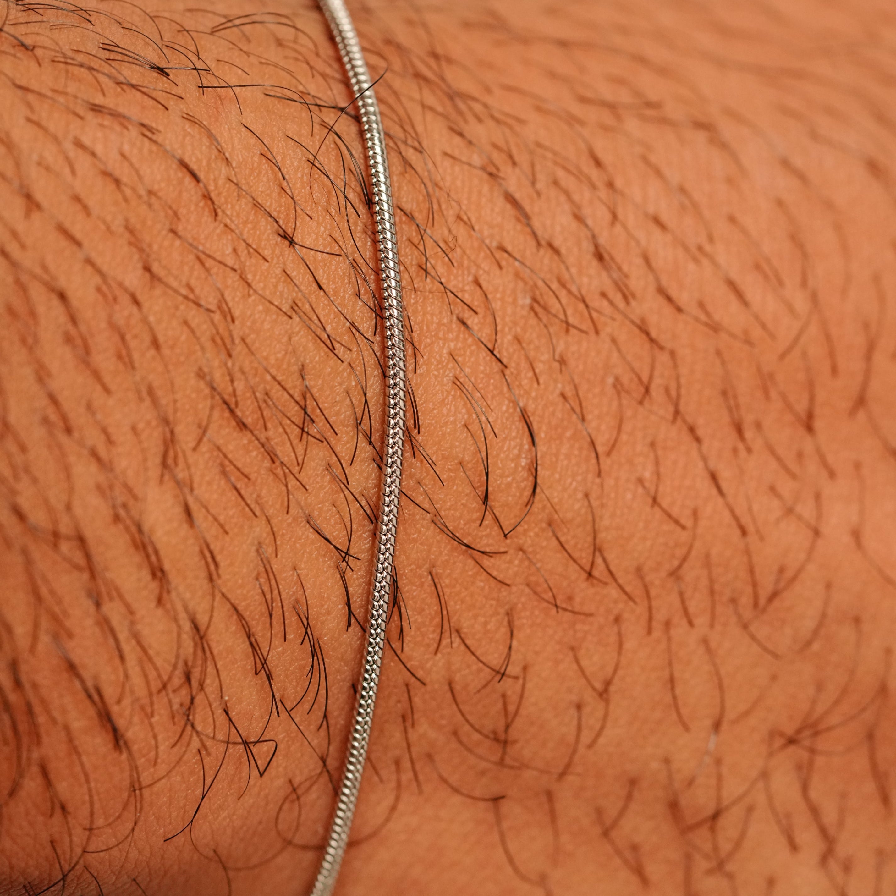 Micro Round Bracelet (Silver)