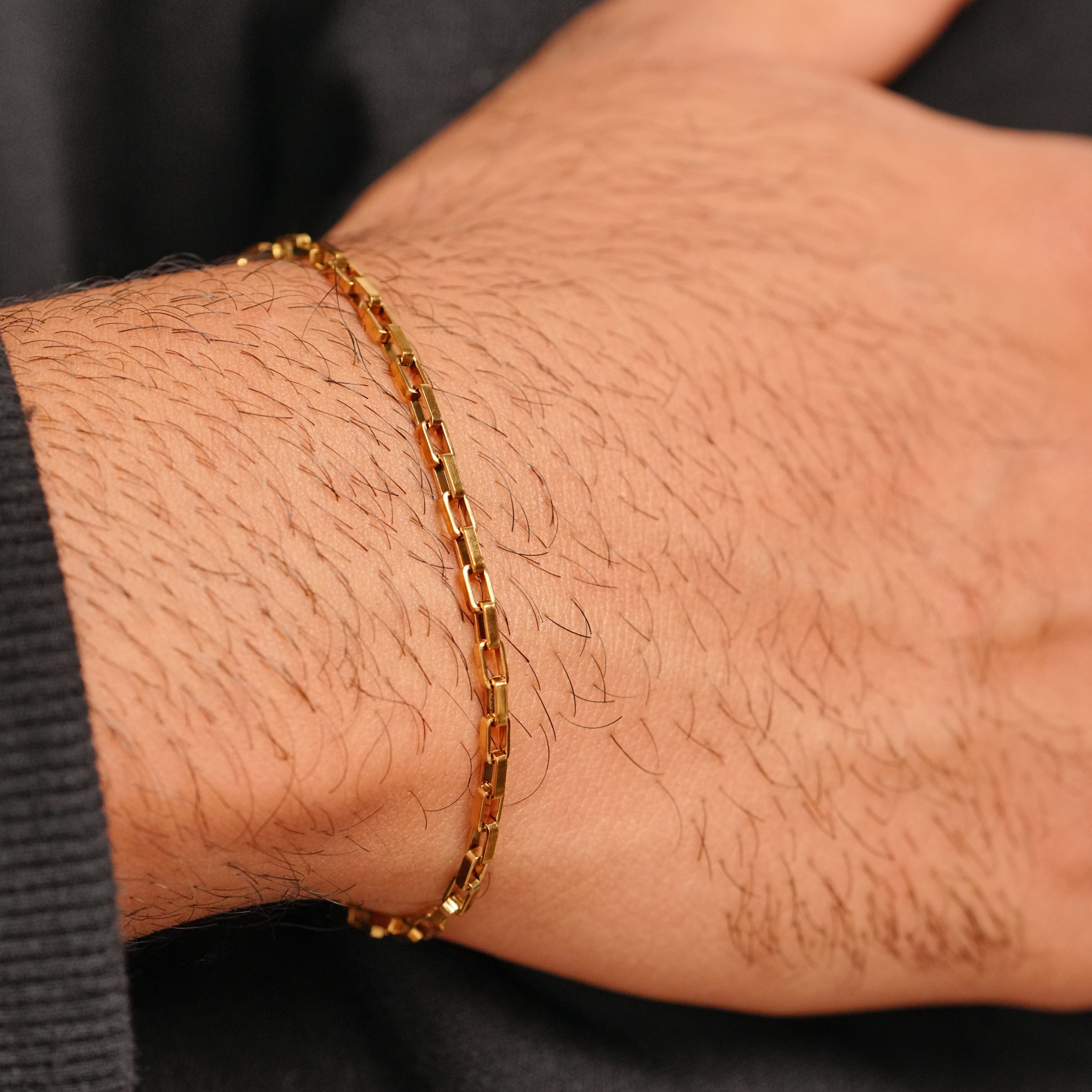 Micro Link Bracelet (Gold)