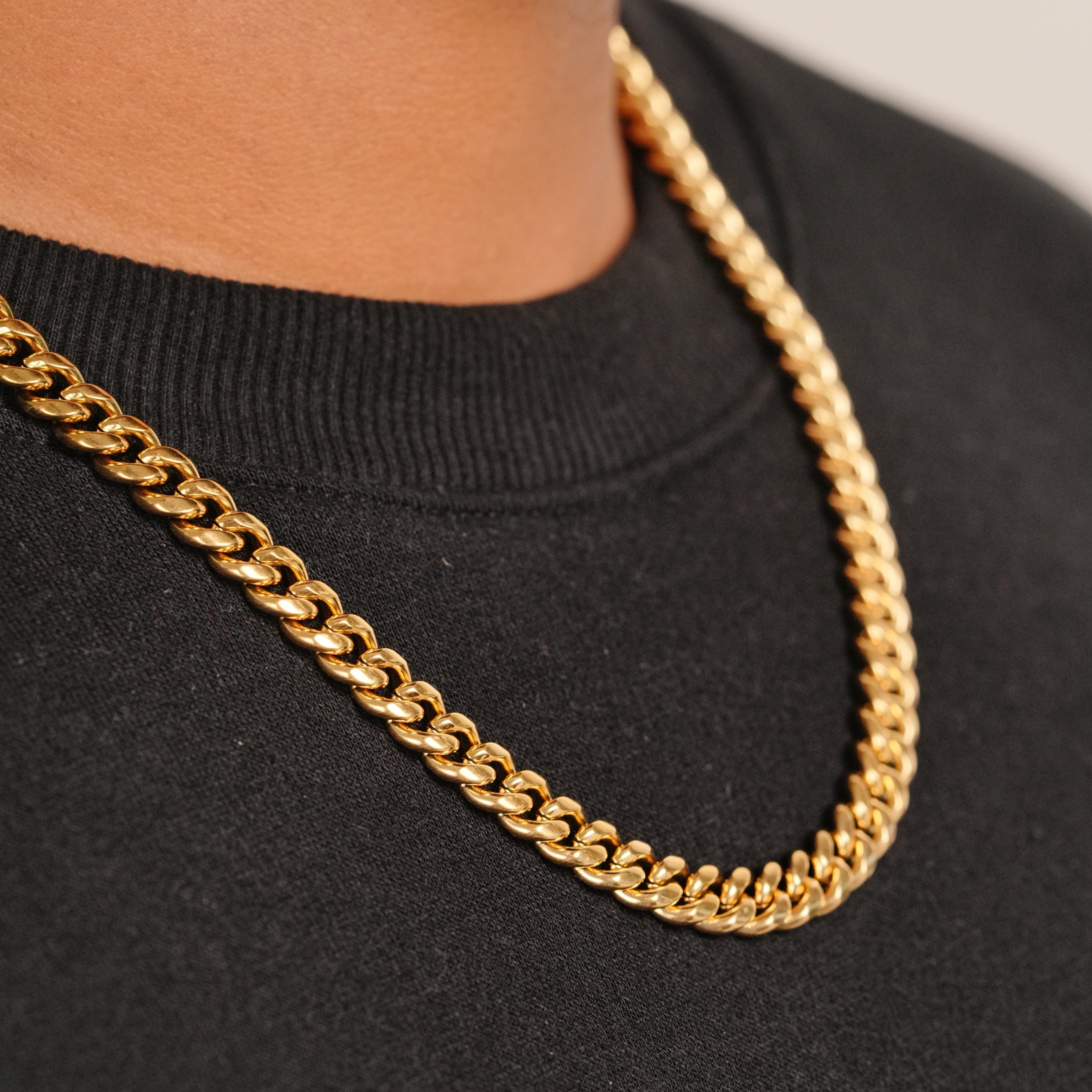 Cuban Chain 8mm (Gold)