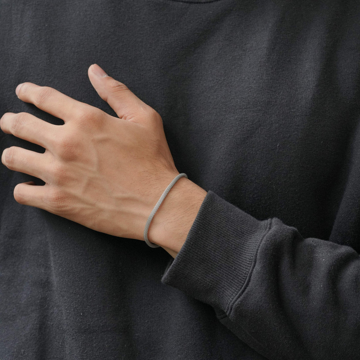 Mesh Bracelet (Silver)