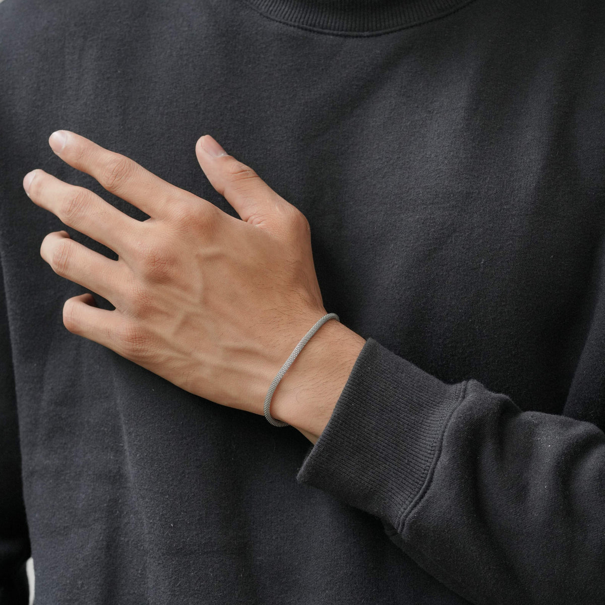 Mesh Bracelet (Silver)