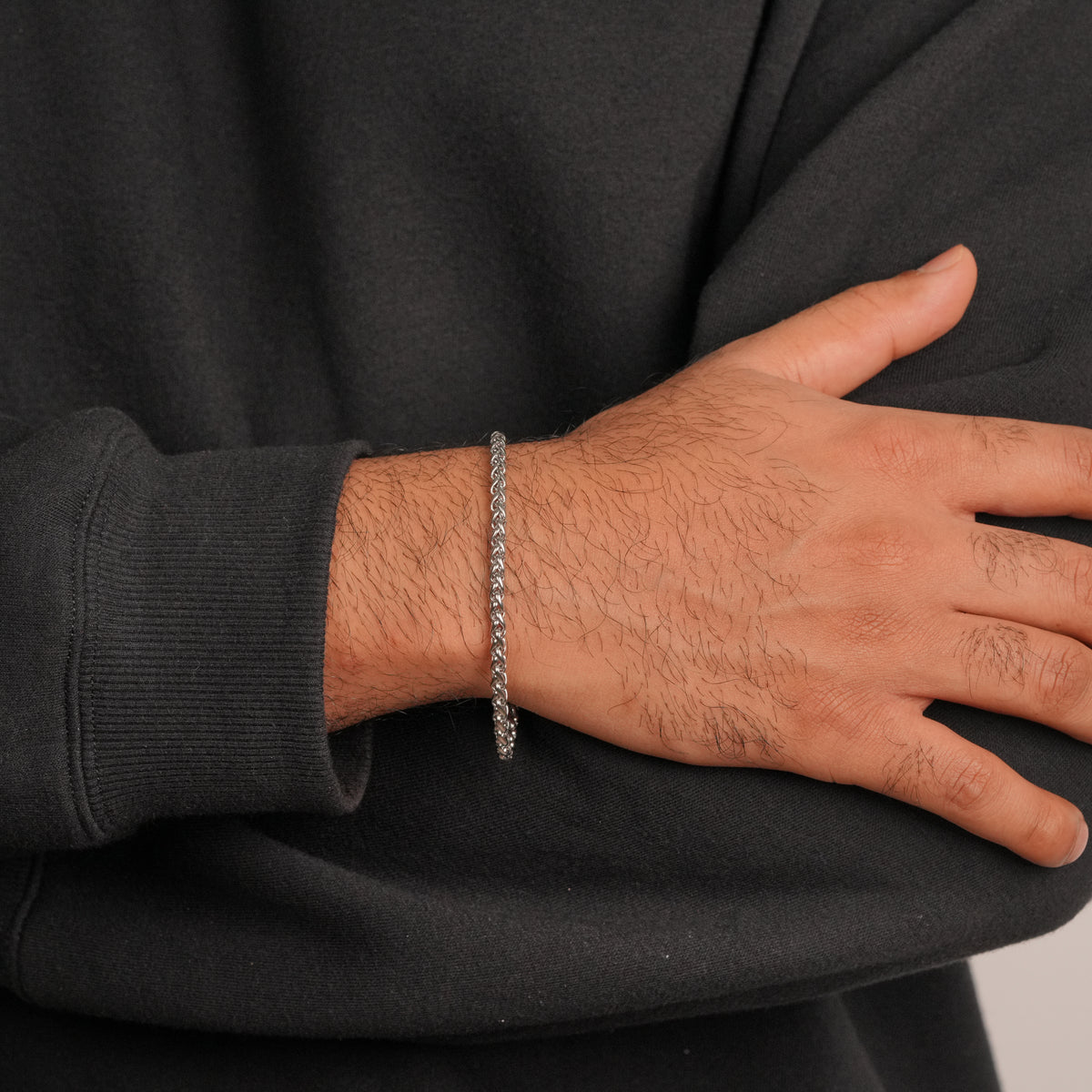 Wheat Bracelet (Silver)