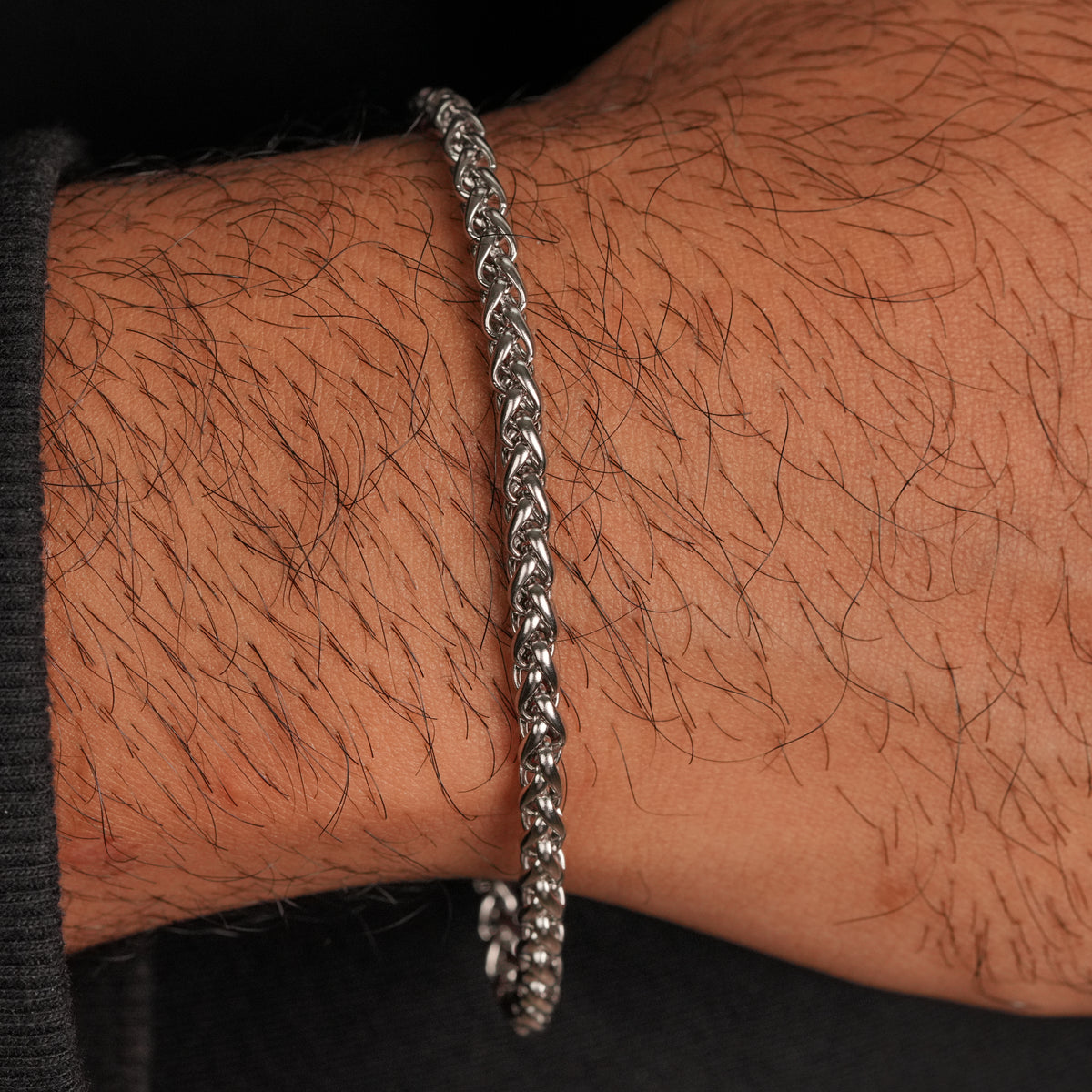 Wheat Bracelet (Silver)