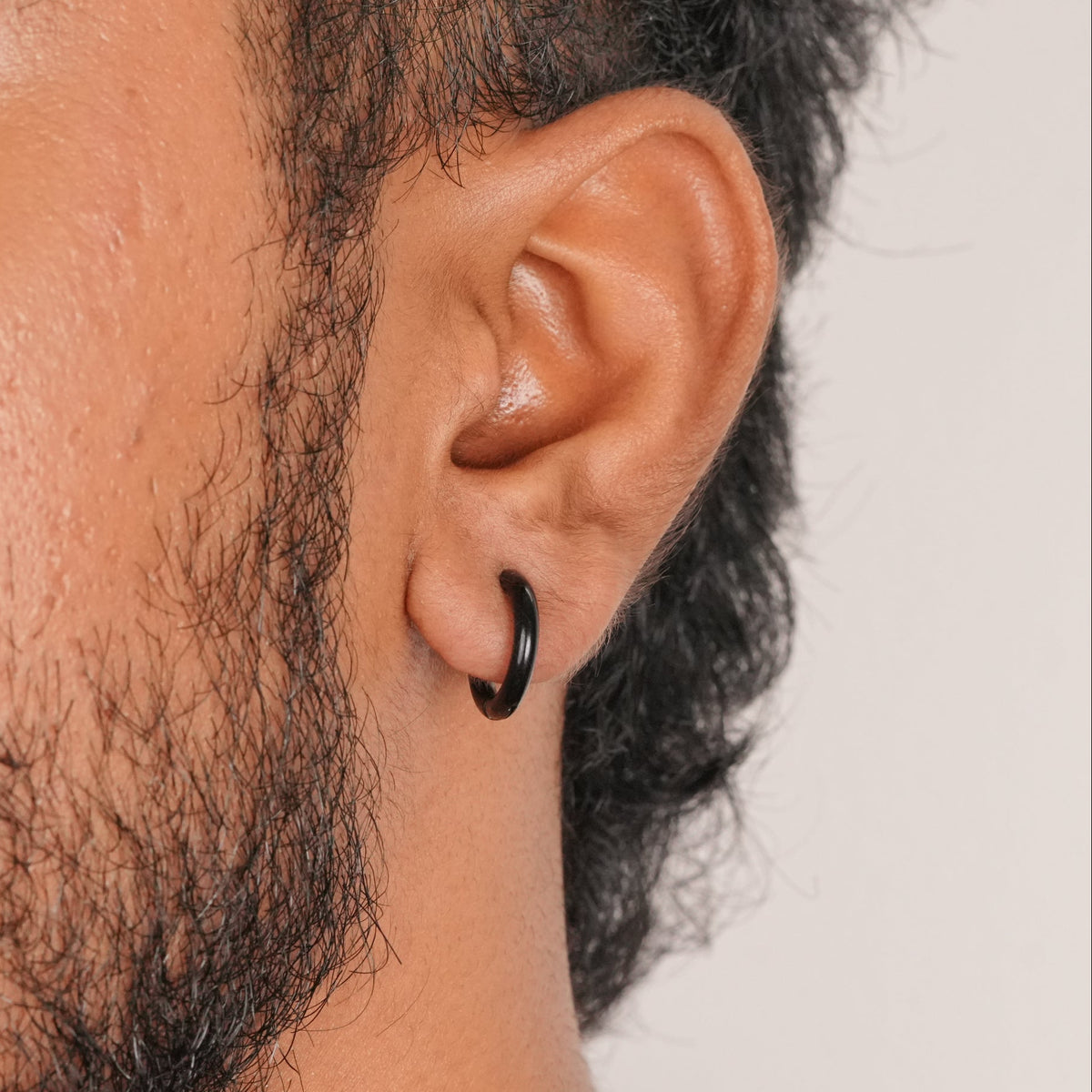 Pressing Hoop - Black Unpierced