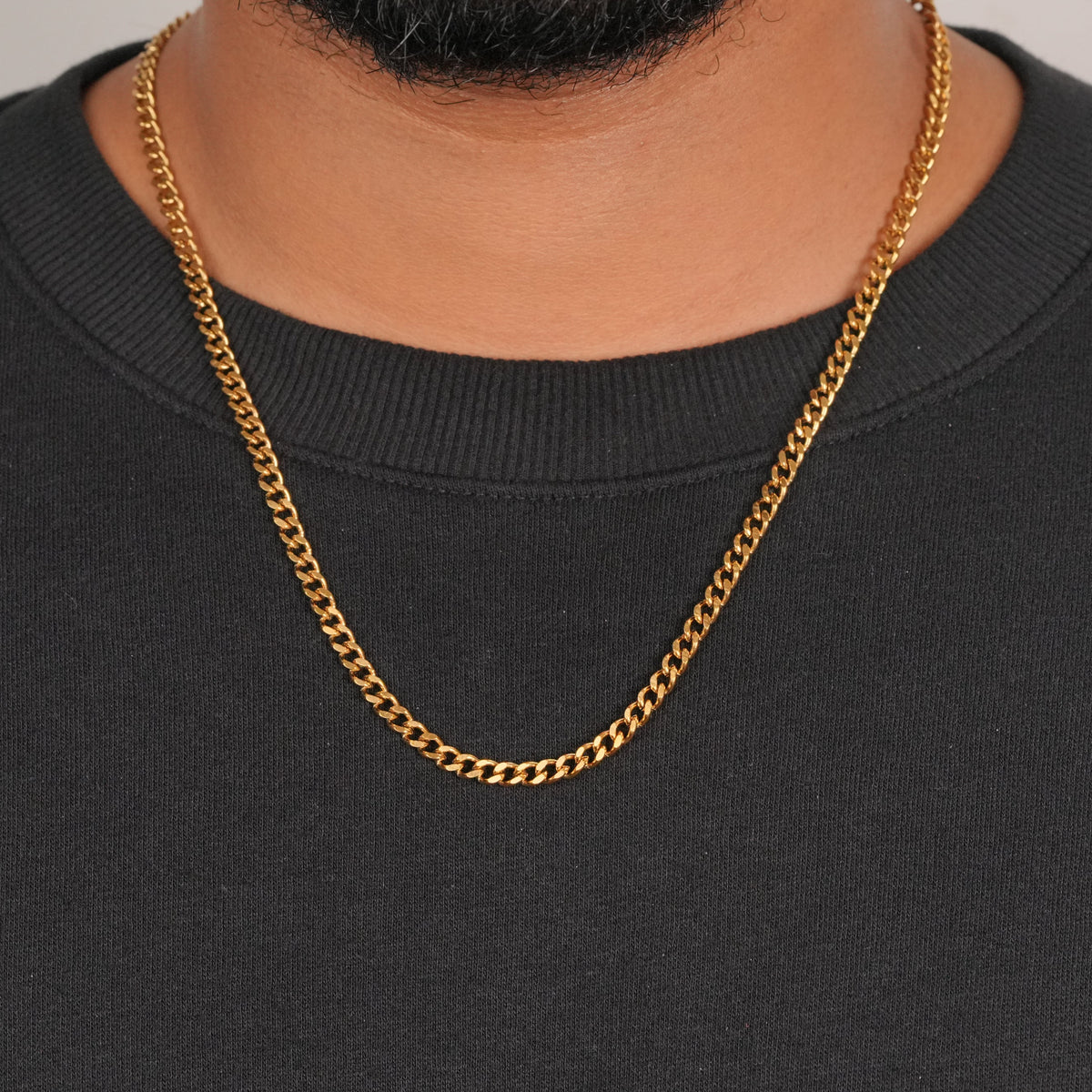 Thin Cuban Chain (Gold)