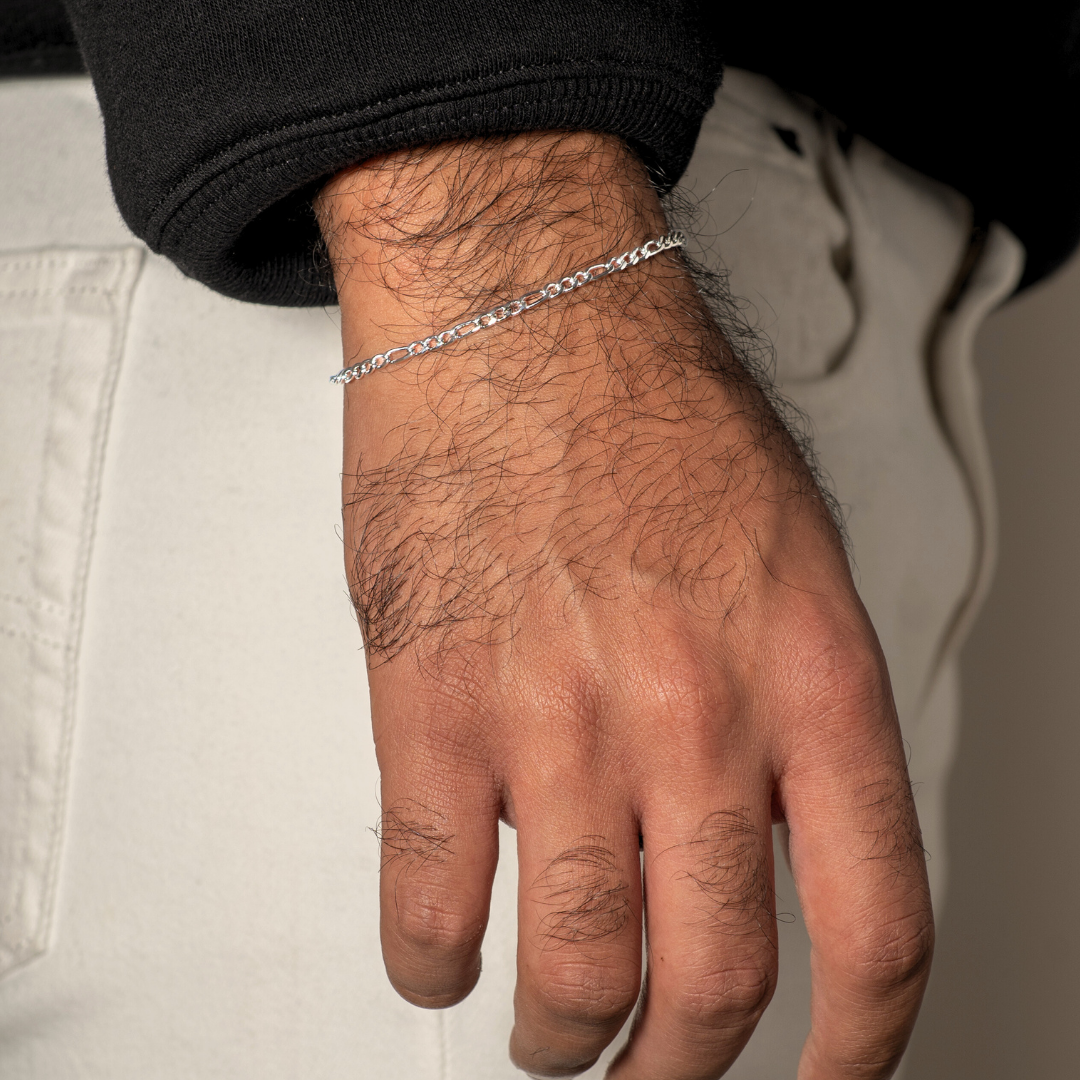 Figaro Bracelet (Silver)