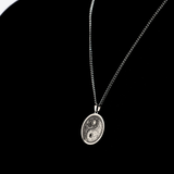 YIN & YANG PENDANT WITH CHAIN
