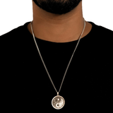 YIN & YANG PENDANT WITH CHAIN