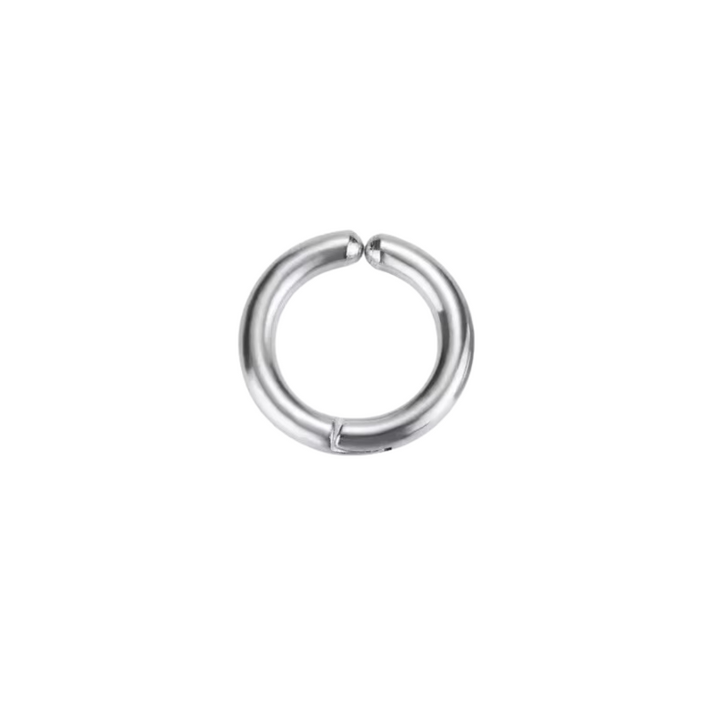 PRESSING HOOP - (SILVER UNPIERCED)