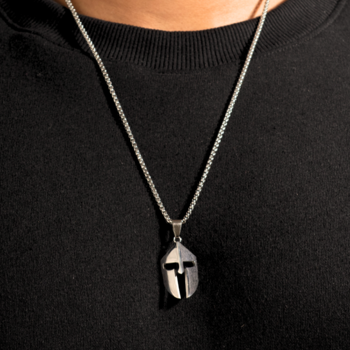Spartan Pendant With Chain