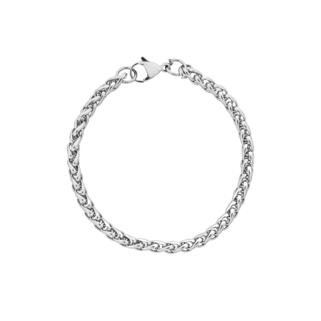 Wheat Bracelet (Silver)