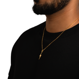 FLASH PENDANT WITH CHAIN (GOLD)