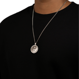 YIN & YANG PENDANT WITH CHAIN