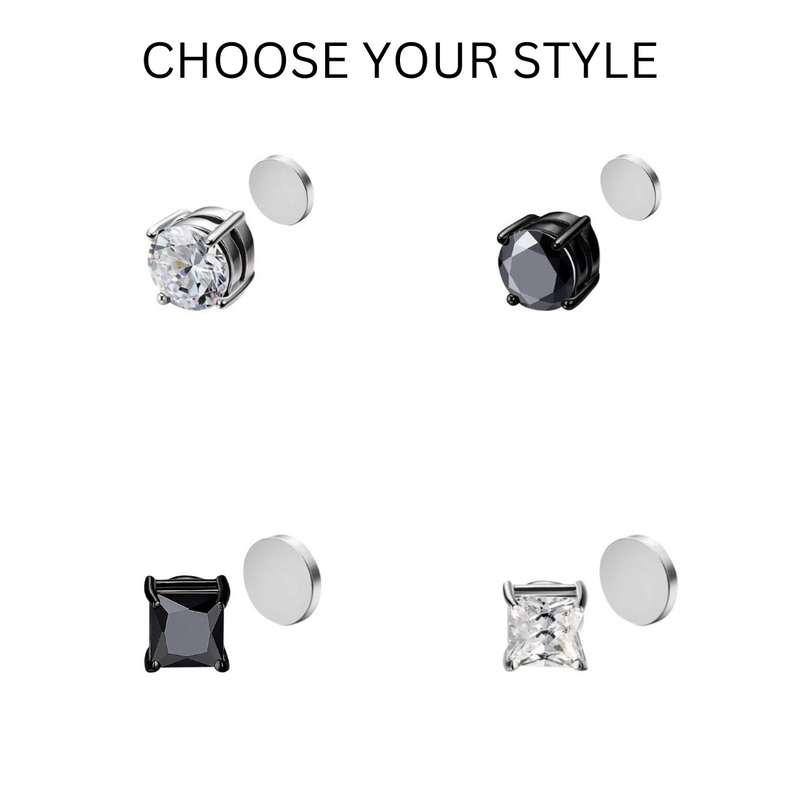 EAR STUD - (MAGNETIC NON-PIERCED)