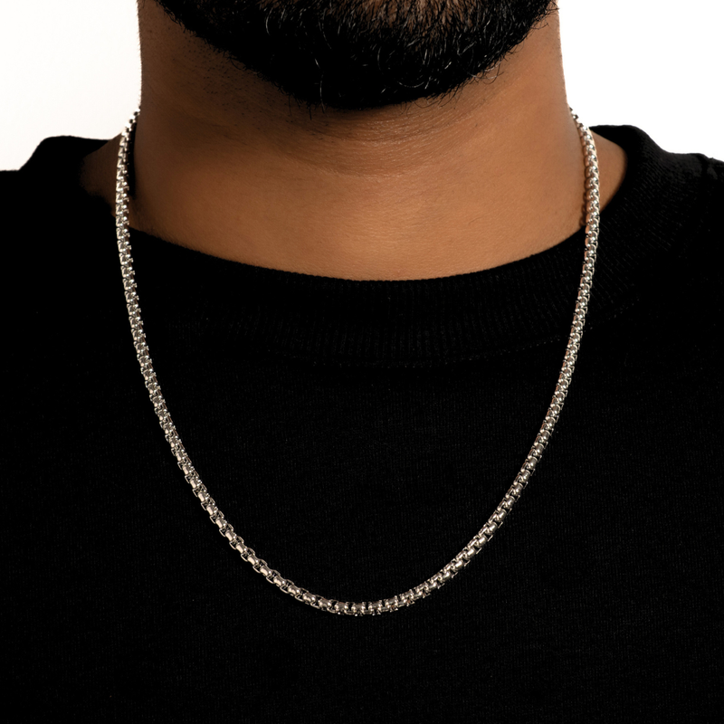BOX CHAIN (SILVER)