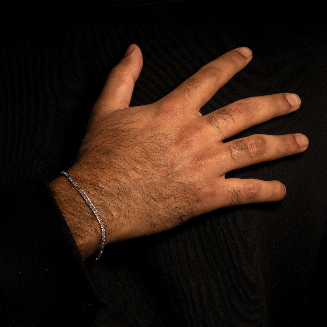 Figaro Bracelet (Silver)
