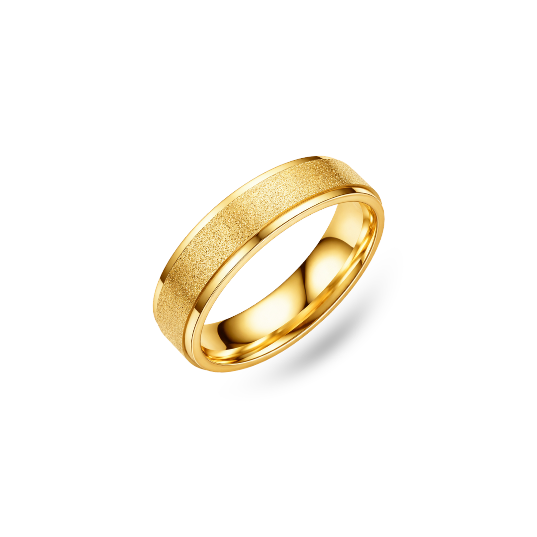 FROSTED RING (GOLD)