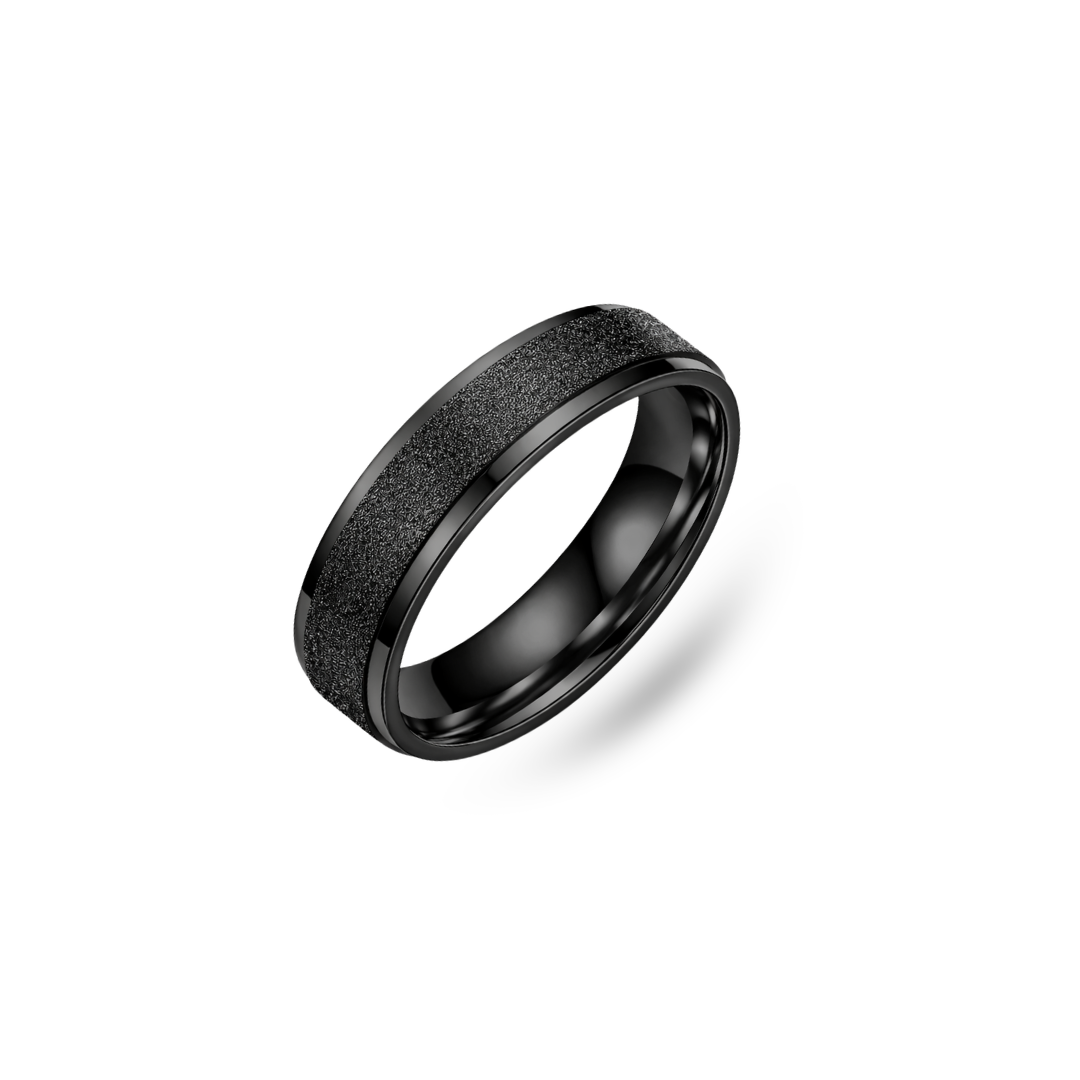 FROSTED RING (BLACK)