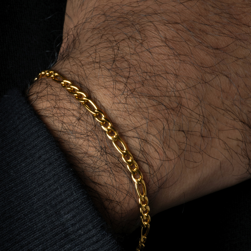bracelet – GAGAN GAGAN ガガンfigaro chain bracelet（18kgp） GAGAN