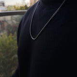 Micro Box Chain (Silver)