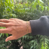 Micro Link Bracelet (Gold)