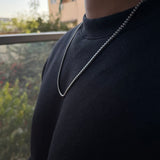 Micro Box Chain (Silver)