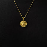 COMPASS PENDANT WITH CHAIN