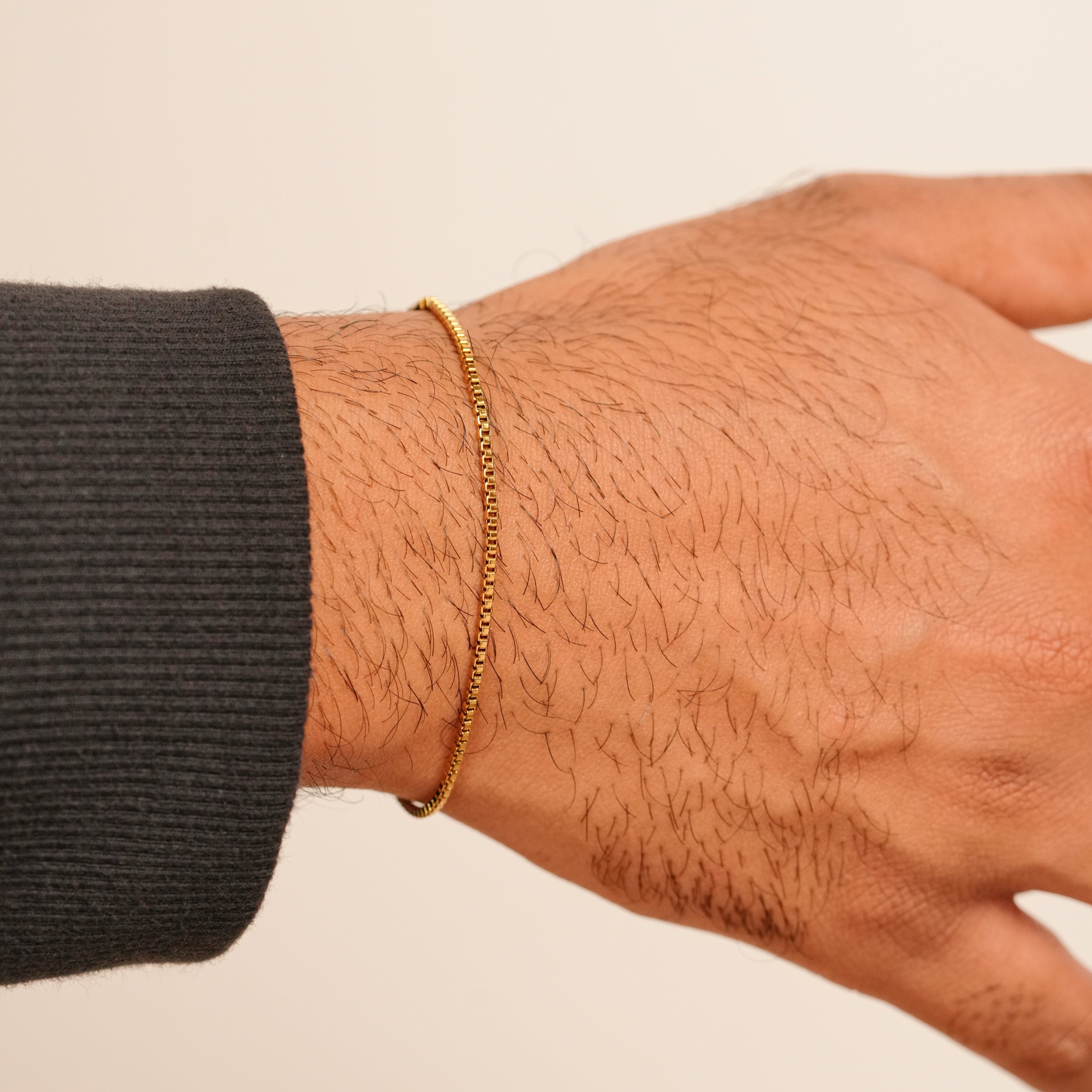 Micro Box Bracelet (Gold)