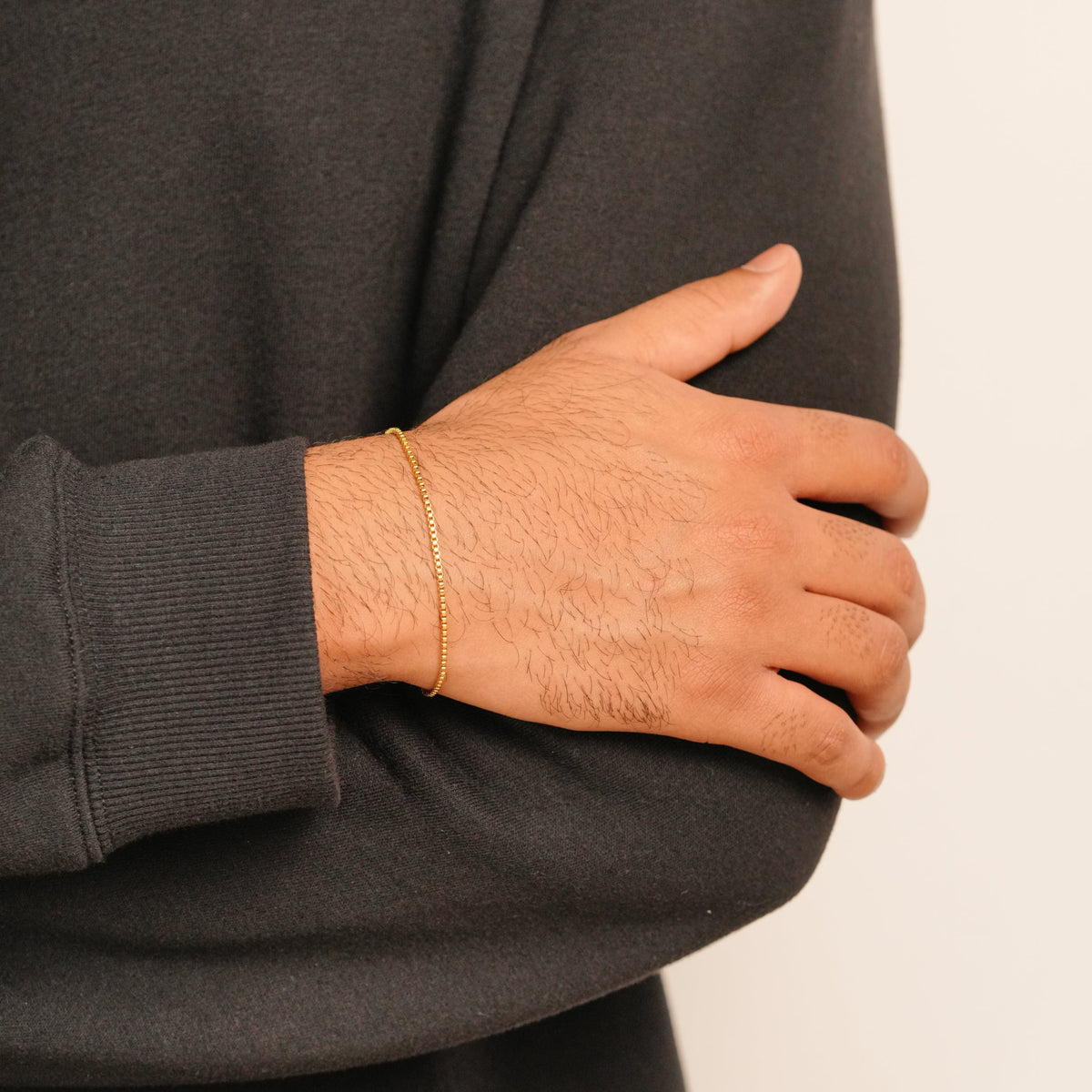 Micro Box Bracelet (Gold)