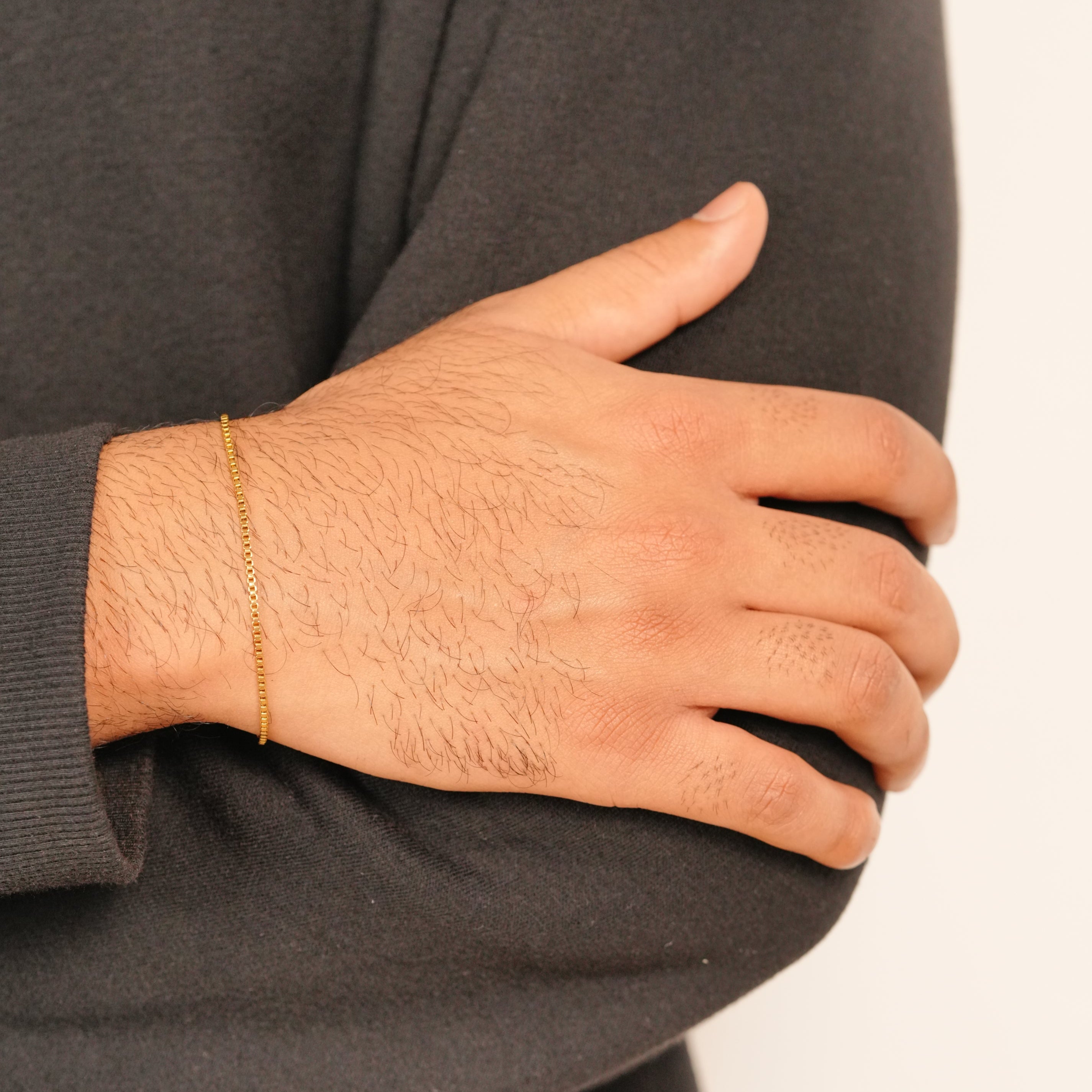 Micro Box Bracelet (Gold)