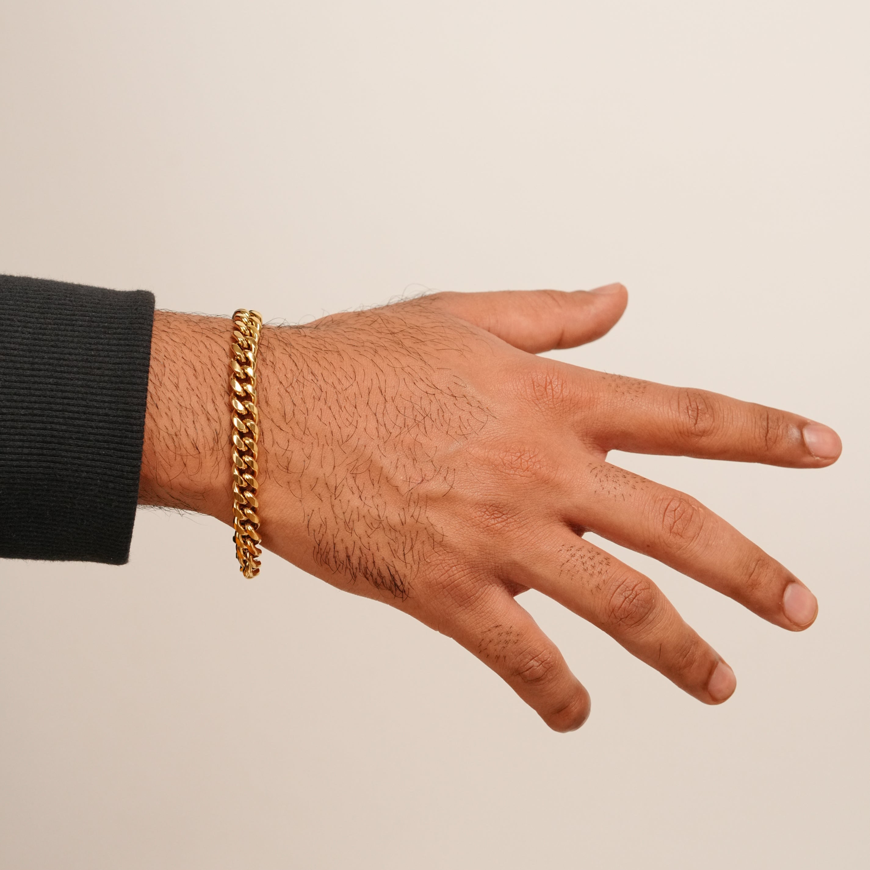 Cuban Bracelet 8mm (GOLD)