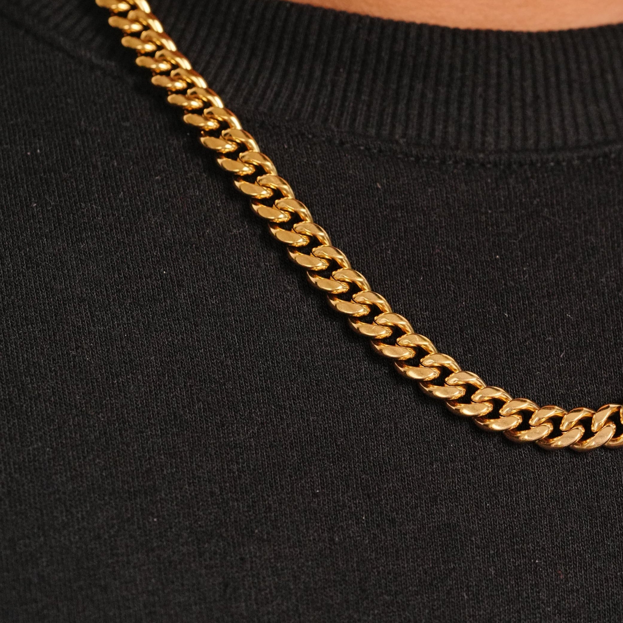 Cuban Chain 8mm (Gold)