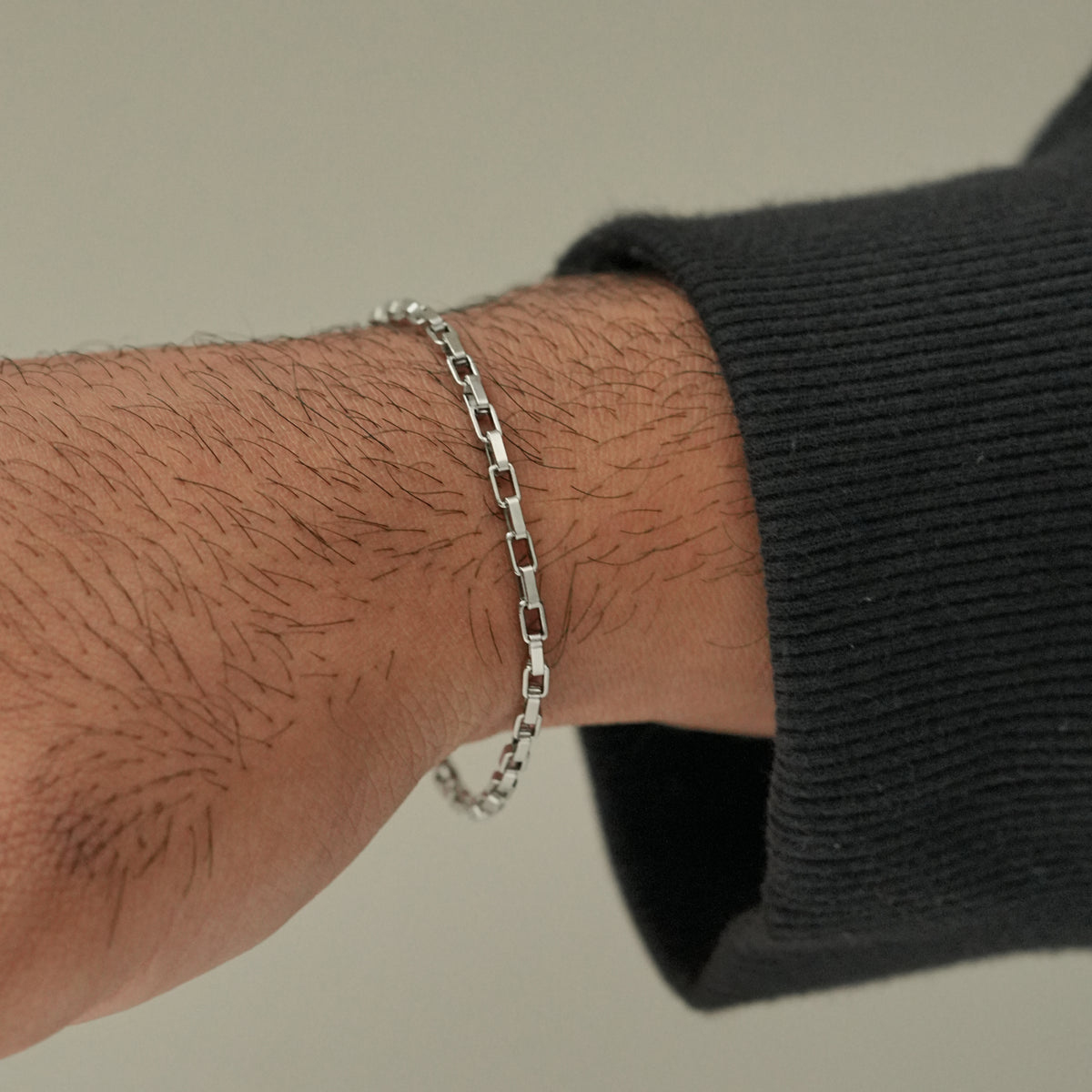 Micro Link Bracelet (Silver)