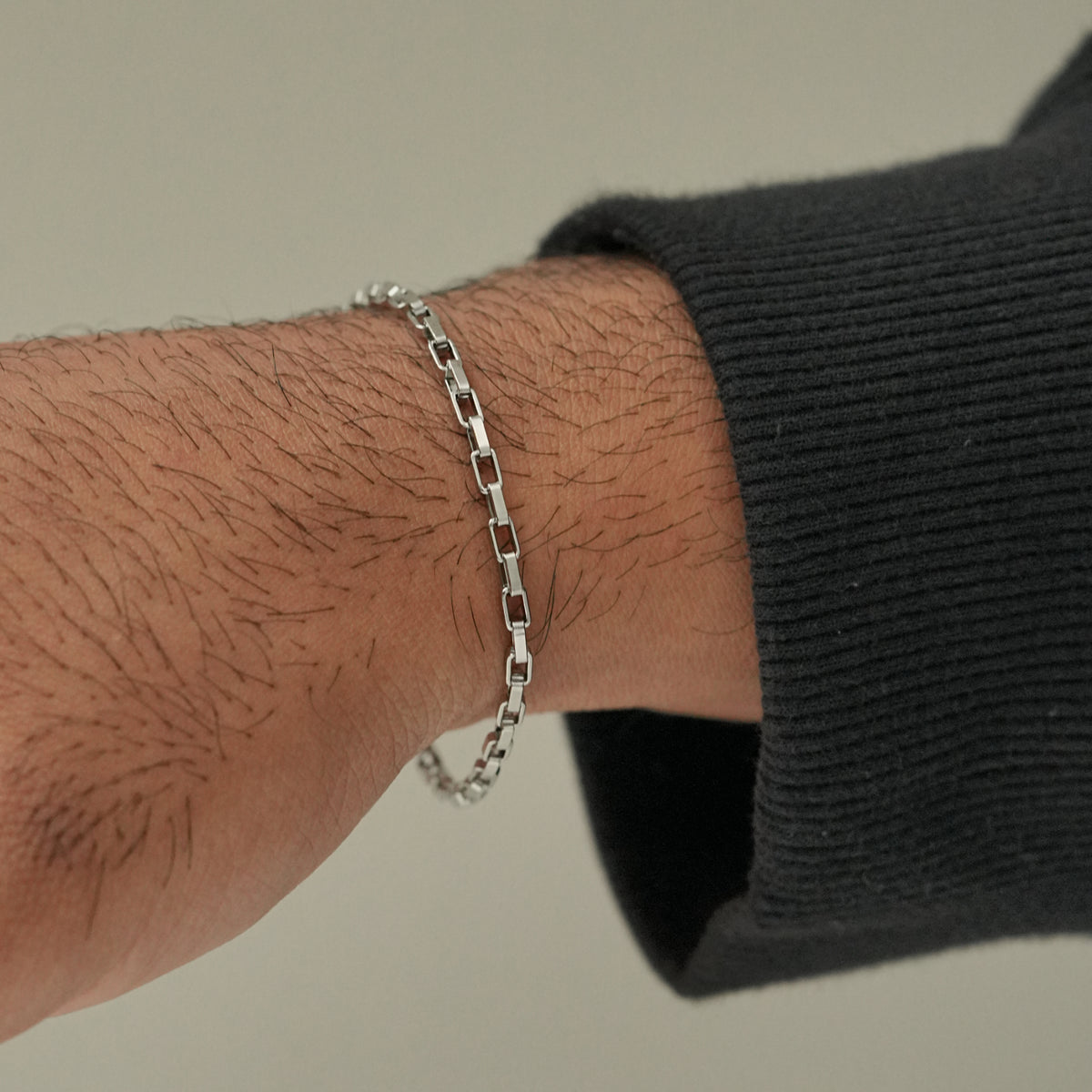 Micro Link Bracelet (Silver)