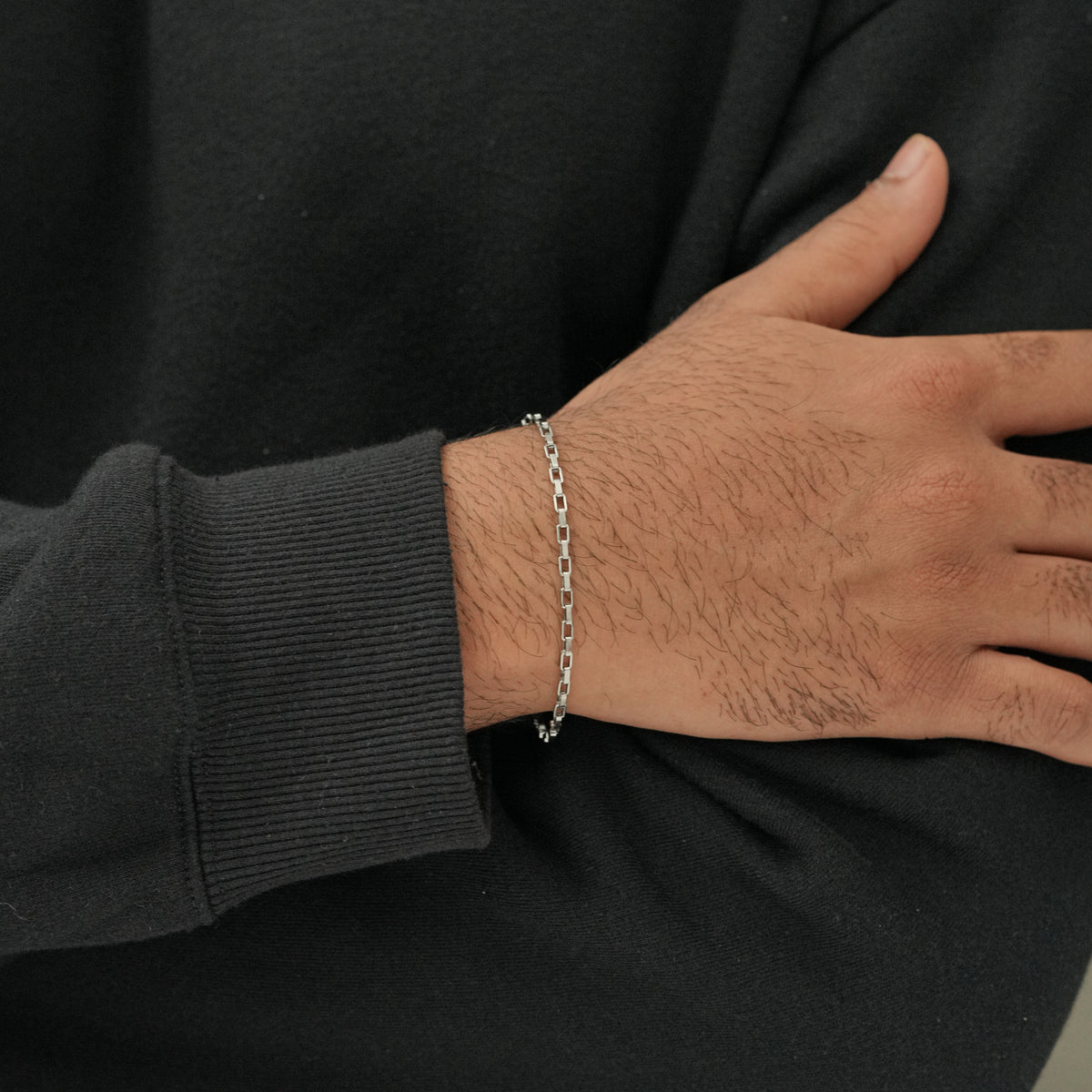 Micro Link Bracelet (Silver)