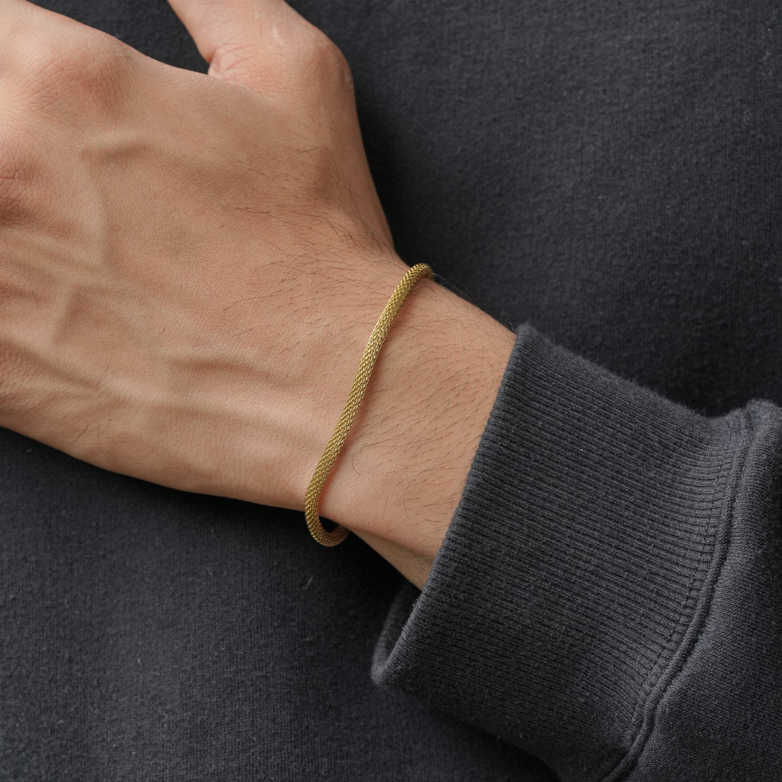 Mesh Bracelet (Gold)