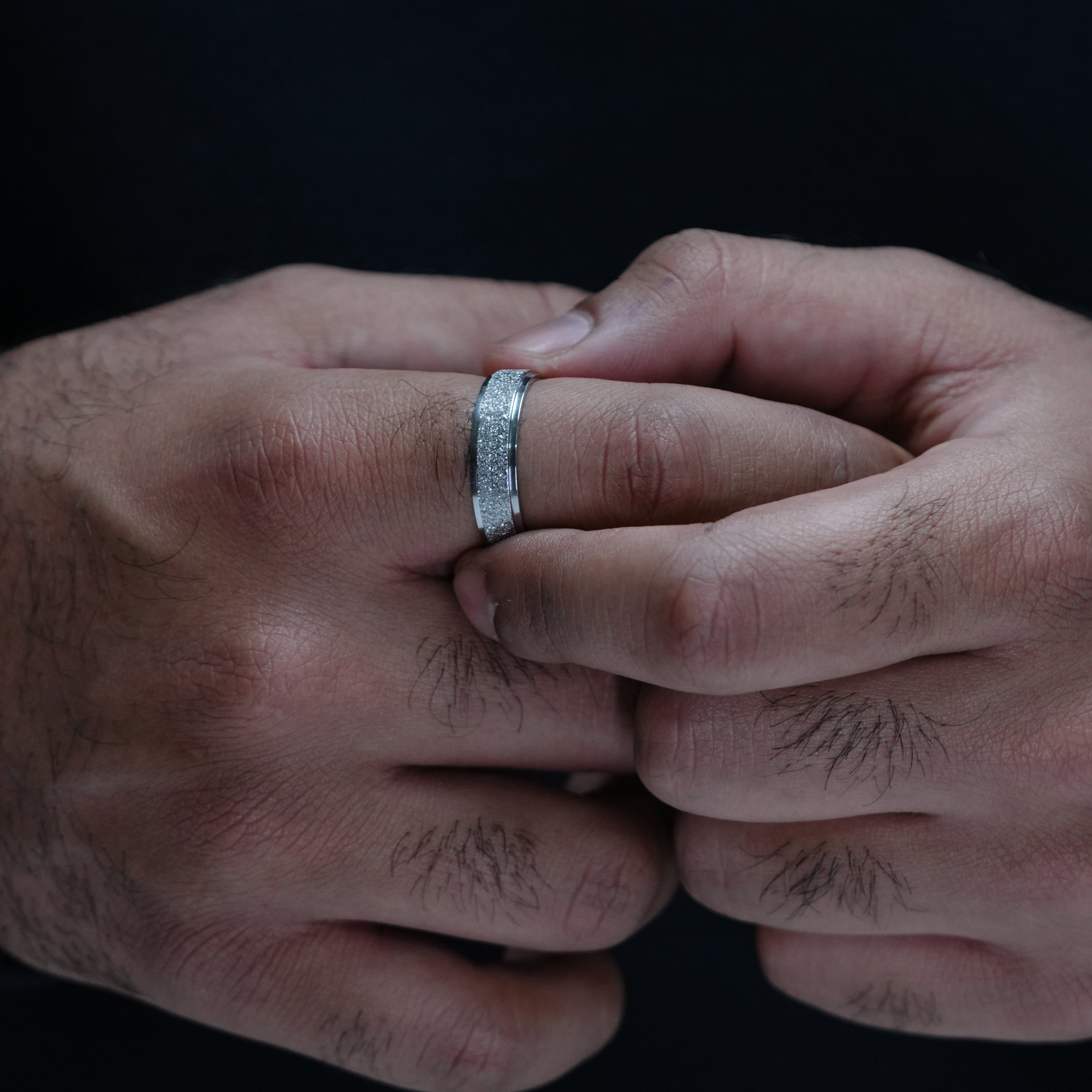 FROSTED RING (SILVER)