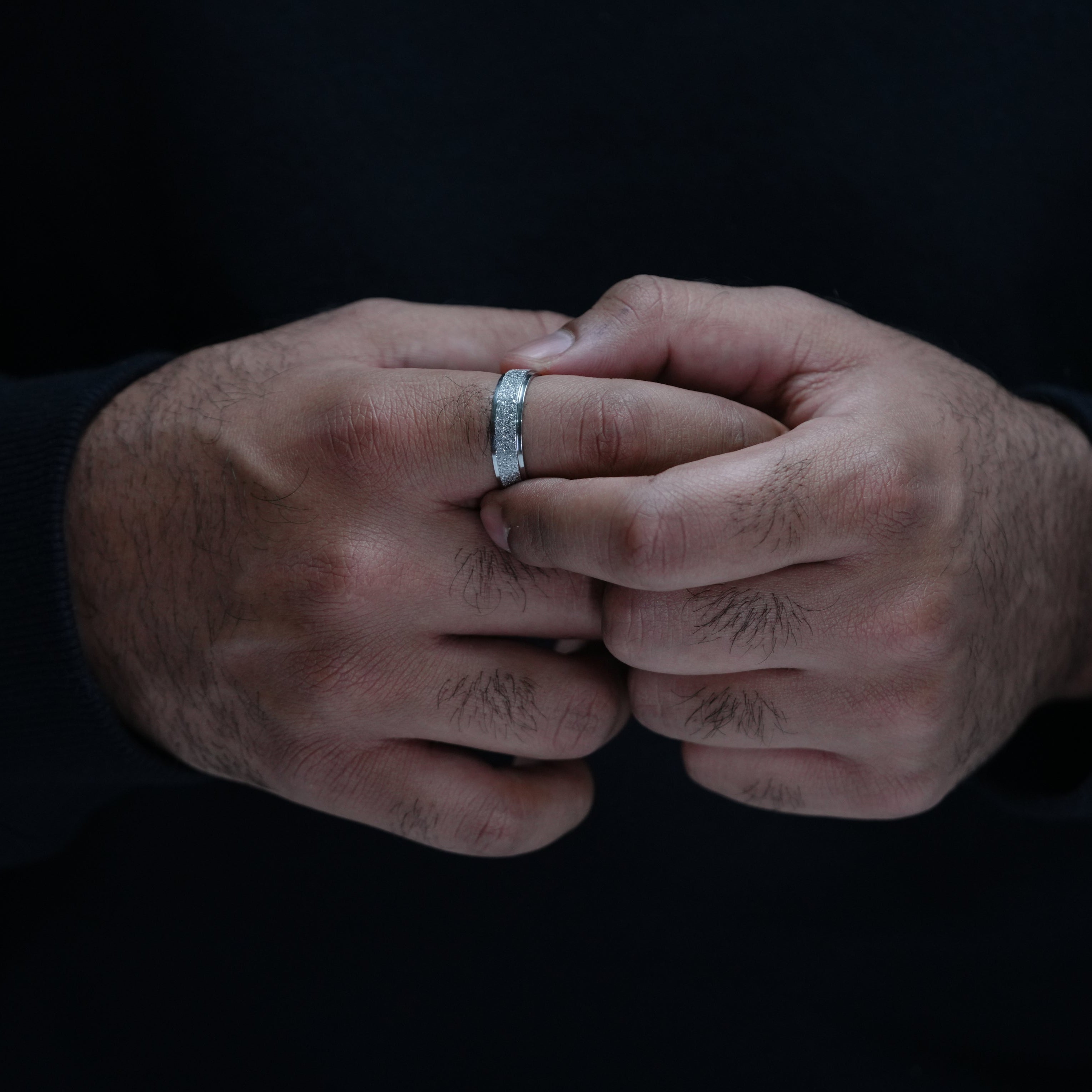 FROSTED RING (SILVER)