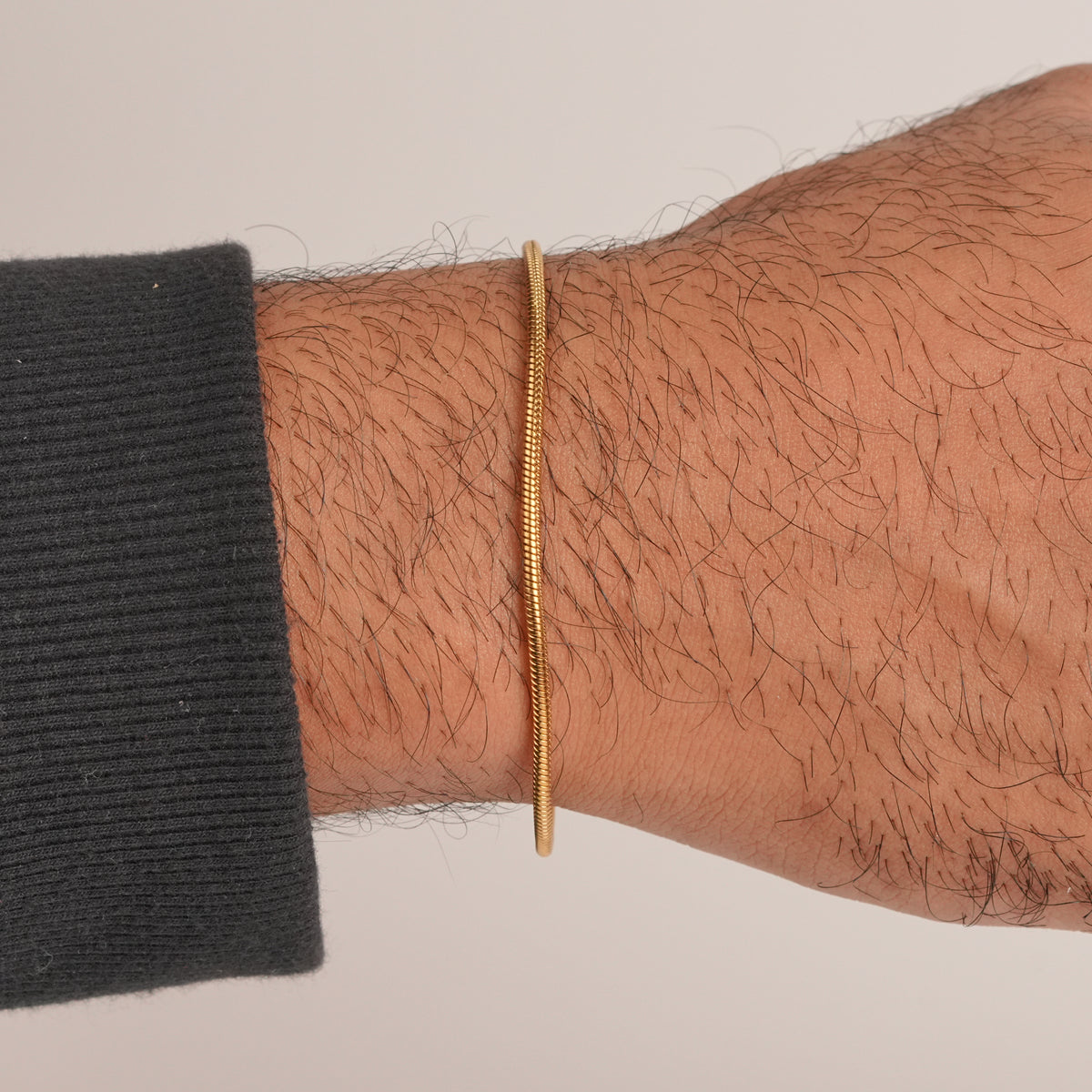 Micro Round Bracelet - Gold