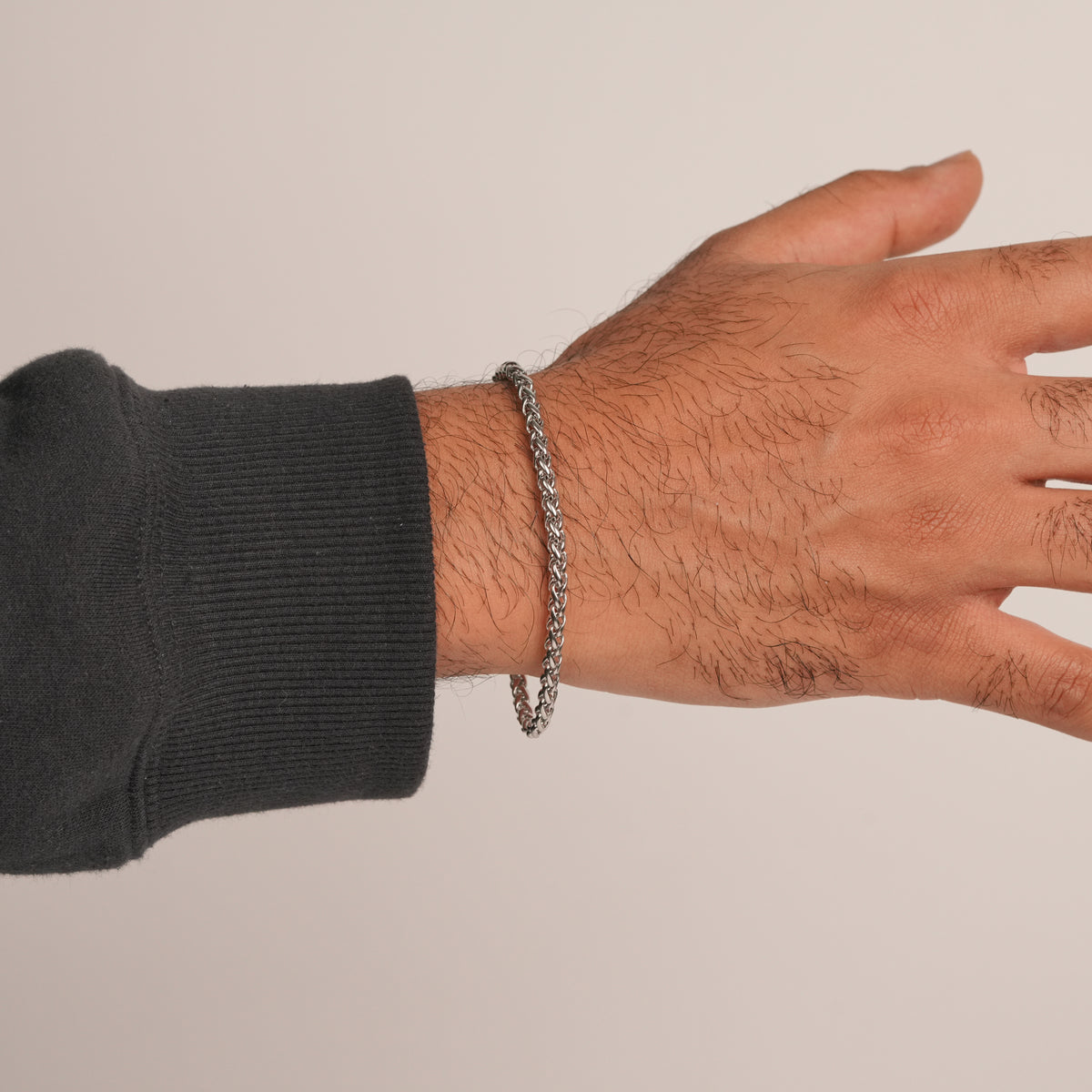 Wheat Bracelet (Silver)