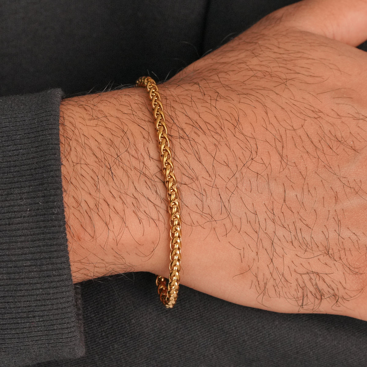Wheat Bracelet (Gold)