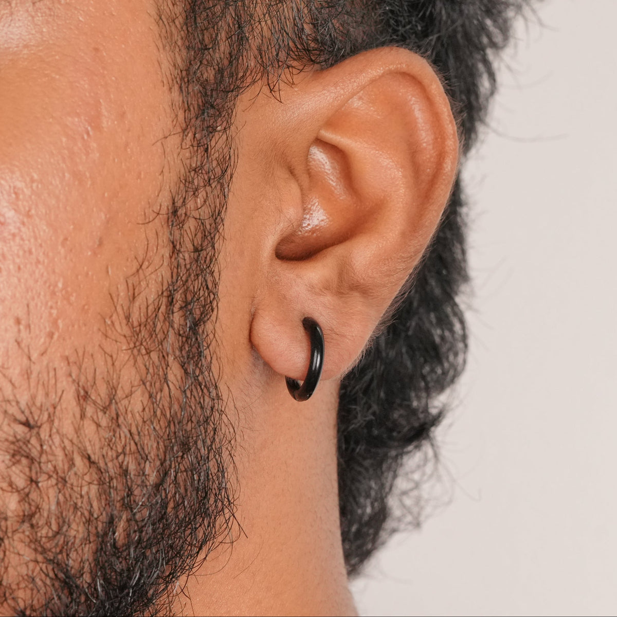 Pressing Hoop (Black Unpierced)