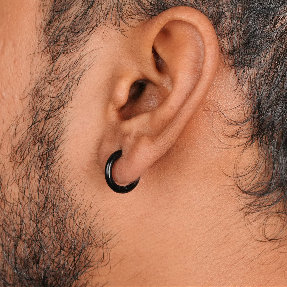 Pressing Hoop - Black Unpierced