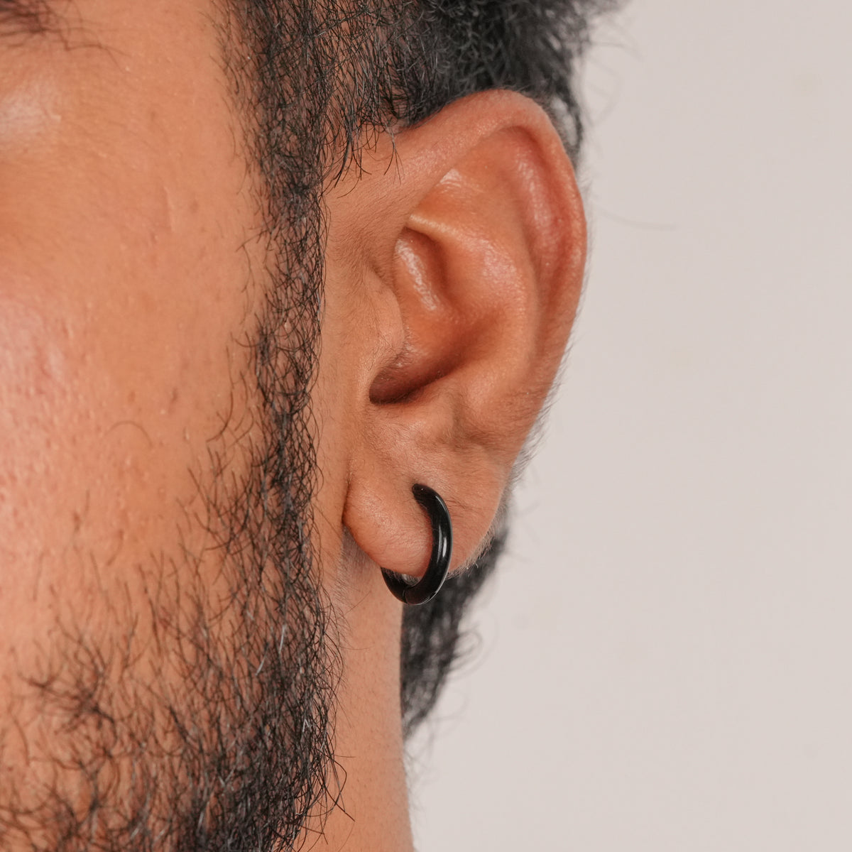 Pressing Hoop (Black Unpierced)