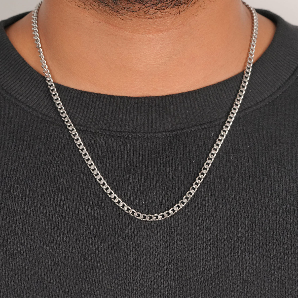 Thin Cuban Chain (Silver)