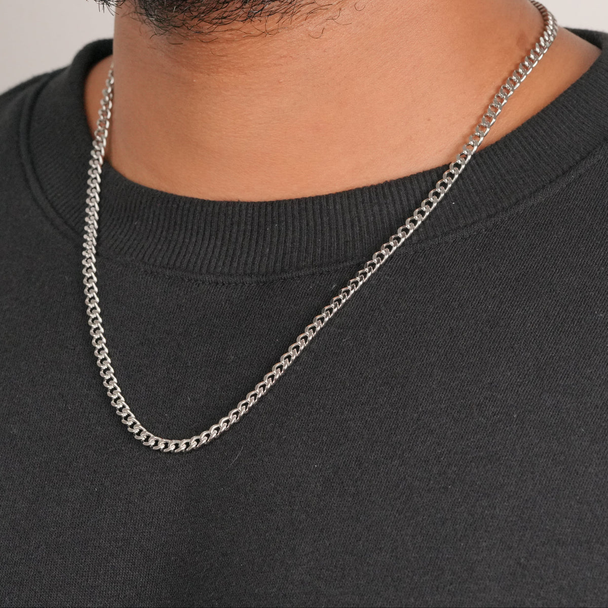 Thin Cuban Chain (Silver)