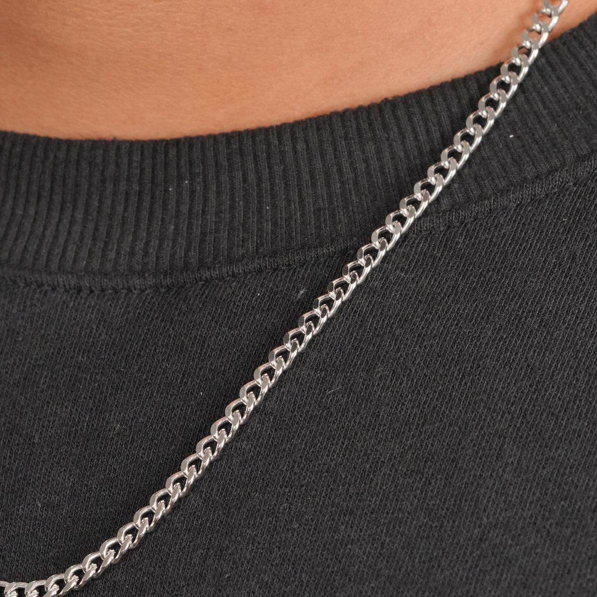 Thin Cuban Chain (Silver)